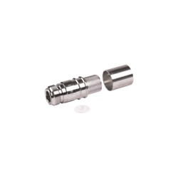 Times Microwave EZ-600-NF-X Conector N Hembra Plegable con Pin Cautivo para cable LMR600 LP600