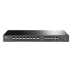 TP-LINK DS-P7001-16 DeltaStream - OLT de 16 puertos GPON / Conexion de hasta 2 048 ONUs / 2 Puertos Gigabit RJ45 Uplink / 4 Puertos SFP+ Uplink / Fuentes Redundantes AC- AC (incluidas) / Administracio