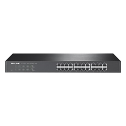TP-LINK TL-SF1024 Switch no administrable de 24 puertos 10/100 Mbps para montaje en rack