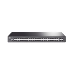 TP-LINK TL-SG3452 Switch Omada SDN Administrable / 48 puertos Gigabit y 4 puertos SFP / Funciones sFlow QinQ y QoS / Administracion centralizada OMADA