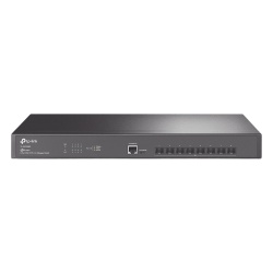 TP-LINK TL-SX3008F Switch Fibra Optica L2+ Omada / 8 Puertos SFP+ 10G / 2 Puertos Consola (RJ45 y micro-USB) / Administracion Centralizada Omada o Stand-Alone / Multicast IGMP / Calidad de Servicio /