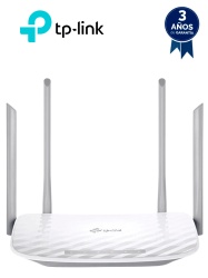 TP-LINK TPL3660010 TP-LINK Archer C20<W> - Ruteador WiFi AC de 733Mbps con 1 puerto WAN RJ45 Fast Ethernet 4 puertos LAN RJ45 Fast Ethernet y 4 antenas fijas.