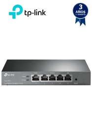 TP-LINK TPL3660022 TP-LINK TL-R470T - Ruteador balanceador de cargas Multi WAN con 1 puerto WAN y 1 puerto LAN fijos RJ45 Fast Ethernet mas 3 puertos RJ45 intercambiables LAN & WAN Fast Ethernet. Ide