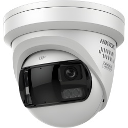Turret IP panorámica Hikvision DS-2CD3387G3P-LIHSUY/SL de 8 MP con protección activa - Img 3