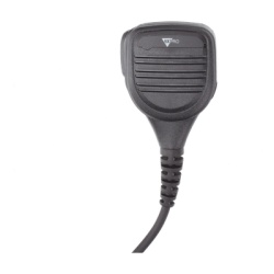 TX-308-K01 Micrófono-Bocina para Intemperie / IP54 / Cable Kevlar Grado Médico / Resistencia 40 kg / PTT con Guantes / Clip Rotativo 360°