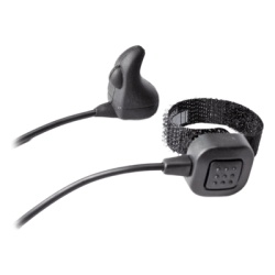 TX-500-S05 Micrófono-Audífono / Captación por Conducto Auditivo / Cancelación de Ruido / Cable Kevlar / PTT Anillo / Compatible ICOM IC-F Series