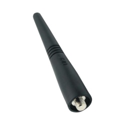 TX PRO DEPR450 Antena UHF Helicoidal Recortada 400-470 MHz para Radios Portatiles PRO5150/EP450/DEP450/CP200/GP300 de Conector Rosca tipo Monopolo