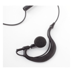 TX PRO TX-110N-M01 Micrófono-Audífono / Gancho Ajustable Tipo G / PTT de Solapa / Cable con Resorte / Conector 2 Pines / Compatible Motorola, Abell, Hytera - Img 5