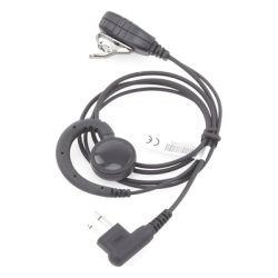 TX PRO TX-300M-M01 Micrófono de Solapa con Audífono / Cable Kevlar Reforzado / PTT Integrado / Clip Giratorio 360° / Compatible con Radios Motorola PRO/MAG ONE/EP Series - Img 5