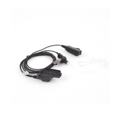 TX PRO TX-880-M06 Micrófono-Audífono de Vigilancia / 2 Cables / Tubo Acústico Grado Médico / PTT Separado / Compatible Motorola Multipin - Img 2