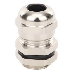 TX PRO TXG-BM-12X1.5 Conector Tipo Glándula / Ajustable 3-6.5 mm / Rosca M14 / IP68 / Latón Niquelado / -40℃ a 100℃ - Img 4