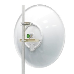 TX PRO TXP4971D34DPSMA Antena Direccional Parabólica / 4.9 a 7.1 GHz / 34 dBi / Haz 3.5° / Polarización Dual V/H / Torre o Mástil