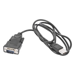 TX PRO TXUSBDB9 Convertidor USB a RS232 / DB9 Macho / 230 Kbps / Cable 1.5 m (4.9 ft) / Plug and Play / Windows 7 a 11