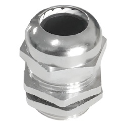 TXG-BM-40X1.5 Conector Tipo Glándula / Latón Niquelado / IP68-10 / Rango 18-25 mm / Rosca M40 x 1.5 / -40℃ a 100℃