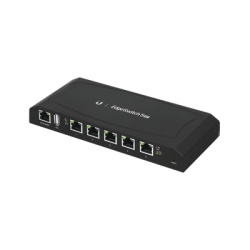UBIQUITI ES-5XP EdgeSwitch 5XP Administrable de 5 Puertos Gigabit PoE de 24 V Pasivo con funciones avanzadas de Capa 2