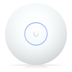 UBIQUITI U7-LR Punto de Acceso Wi-Fi 7 / Doble Banda / 4.3 Gbps / Cobertura 160 m² (1750 pies²) / 300 Usuarios / 2.5 GbE Uplink / MU-MIMO 3x3 / PoE