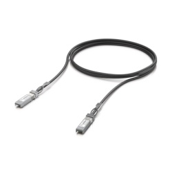 UBIQUITI UACC-DAC-SFP10-3M Cable DAC SFP+ / 10 Gbps / 1 Gbps / 3 m (9.8 ft) / Conectores Integrados / Full Duplex