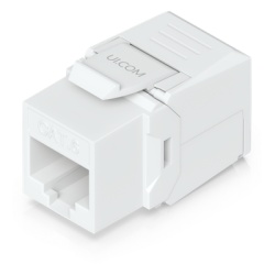 UBIQUITI UACC-KEYSTONE-JACK-C6 Keystone Jack / Cat6 / Terminación IDC / Snap-In / 12 Piezas