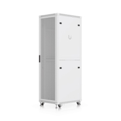 UBIQUITI UACC-RACK-42U-800-P Gabinete Rack de Piso / 42U / 600 × 800 mm (23.6 x 31.5') / Carga 800 kg (1,763.7 lb) / Puerta Perforada / Ventiladores Integrados / Ruedas con Seguro