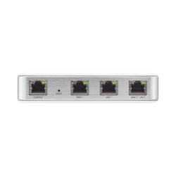 UBIQUITI USG Router UniFi puertos Ethernet Gigabit desempeno de 1 Mpps hasta 100 dispositivos en LAN bloqueo de trafico por categoria administracion desde la nube