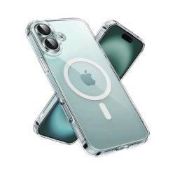 UGREEN 45926 Funda protectora magnetica transparente UGREEN Classy para iPhone 16 Plus (transparente)