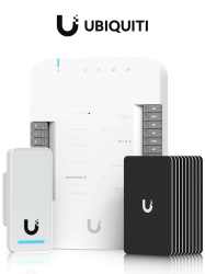 UniFi UBI0720003 UBIQUITI UA-G2-SK - Kit inicial de control de acceso UniFi Incluye 1 UA-HUB 1 lector G2 10 tarjetas de acceso NFC Para una puerta (Solo lector para entrada).