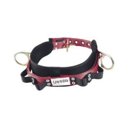 URREA SYSUSC01C Cinturon para liniero talla 36 con bandas para porta herramientas y dos anillos tipo D.