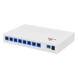 V-SOL V1808PU Splitter Activo 1x8 para Alimentacion de 8 Dispositivos POF puertos SC/UPC