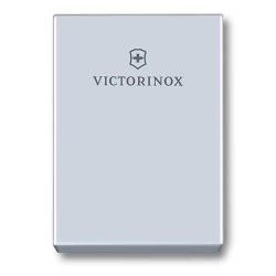 VICTORINOX 612678 Tarjetero / Almacenamiento Seguro 4-6 Tarjetas / Aluminio Duradero / Proteccion RFID / Sistema Deslizamiento Patentado / Color Gris Claro.