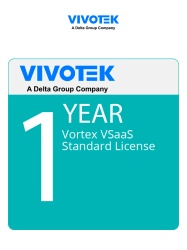 VIVOTEK VIV0650032 VIVOTEK VORTEX VX-STND-1Y - Licencia VORTEX XSTD por 1 ano para 1 camara o 1 canal en ND 5GB de Archivo Manual de Videos en la Nube
