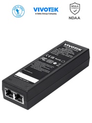 VIVOTEK VIV2350005 VIVOTEK AP-GIC-011A-030 - Inyector PoE Gigabit 30W 1 puerto 802.3af/at NDAA 55VDC/0.55A Proteccion 6KV