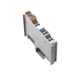 WAGO 750-601 Fuente de Alimentacion / 24 VDC / 6.3 A / Portafusible / CAGE CLAMPÂ® / LED Indicadores / IP20 / DIN-35 Rail