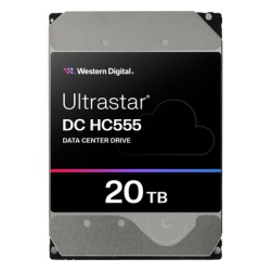 Western Digital (WD) WUH722020CLE6L4 Disco Duro Data Center Ultrastar / 20 TB / 7200 RPM / HelioSeal / CMR / SATA 6Gb/s SAS 12Gb/s / 2.5M horas MTBF / 5 anos garantia