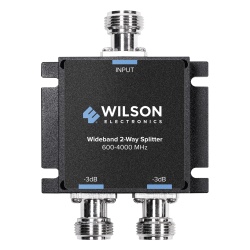 WilsonPRO / weBoost 859-105 Divisor de potencia (Splitter) de dos vias para 600-4000 MHz.