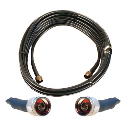 WilsonPRO / weBoost 952-350 Jumper Coaxial de 50 Ohm con Cable Wilson-400 | Conector N Macho en los Extremos | 15.24 Metros (50 Pies) de Longitud.