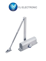 YLI YLI4740045 YLI YC-83-2 - Brazo cierra puerta automatico / Para puertas de 100 kg / Compatible con puertas de madera vidrio metal / Velocidad ajustable de cierre / Instalacion izquierda o derech