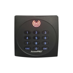 ZKTECO - AccessPRO SYS-KR602-EKB Lector de Proximidad con Teclado / 125 kHz / Wiegand 26 bits / Exterior / Contrasenas