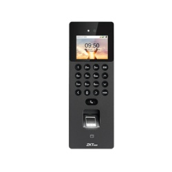 ZKTECO SENSEFACE2A Terminal Biometrica Facial / Camara Binocular 1MP / 1 500 Rostros 3 000 Huellas / Video Intercom SIP / ONVIF / WiFi / Anti-Fraude