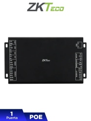 ZKTECO ZKT0720026 ZKTECO DE10 - Unidad de Control de acceso para controlar 1 puerta por medio de PoE / Se requiere panel InbioPC800 para su funcionamiento ZKT0720025