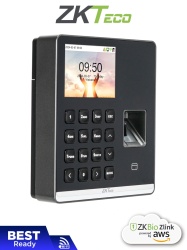 ZKTECO ZKT0800036 ZKTECO SenseFP M1 - Control de Asistencia con Huella Digital BioID (500) Tarjeta de Proximidad 125 kHz (500) Contrasena (500) 100 000 Eventos y Conexion Wi-Fi (Compatible con ZKBi