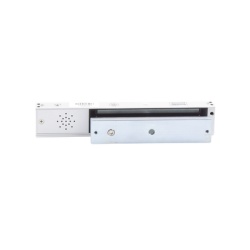AccessPRO MAG600BZ Chapa magnetica 600Lb con Buzzer de alarma de puerta mantenida abierta / LED indicador de estado / Sensor de estado de placa/ Libre de Magnetismo Residual