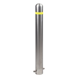 AccessPRO XB-900-FO Bolardo Fijo de Acero Inoxidable de 900 mm de Altura
