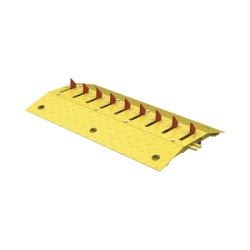 AccessPRO XB-TK-A Seccion de Picos Ponchallantas de Uso Rudo / Maxima Carga Soportada de 10 000 kg por Eje