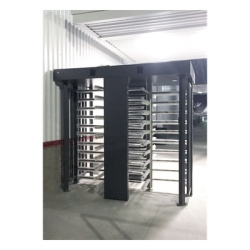 AccessPRO XT-200-CS Torniquete Doble / Cuerpo Completo / Interior/Exterior / 100% Acero con Pintura Gris / EJE CENTRAL de Acero Inoxidable / Acabado de Lujo / Alto Trafico - Img 6