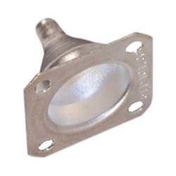 AMPHENOL UG-177/U-EPCOM Campana para Montaje de Cable en Conectores de Chasis de 25.4 mm con 4 Perforaciones a 18.25 mm.