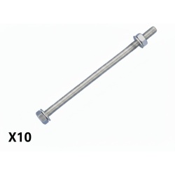 ANDREW / COMMSCOPE 25202710KTP Kit de 10 Tornillos para Montar 1 Separador de Plastico - Img 2
