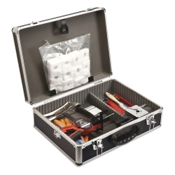 APLICACIONES TECNOLOGICAS AT-MM-CT16 Kit de Molde Multiple Cable/Pletina/Pica / Diametro 15.9 mm / 40-60 Soldaduras / Maletin Completo / Alta Conductividad