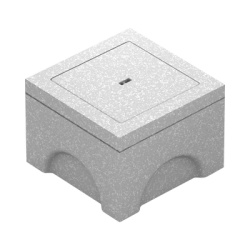 APLICACIONES TECNOLOGICAS AT010K Arqueta de hormigon 410X410MM