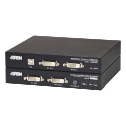 ATEN CE624 Extensor KVM | HDBaseT? | 2.0 DVI dual display USB | 1920 x 1200 a 100m