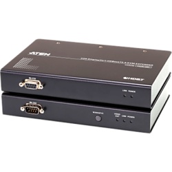 ATEN CE920 Extensor KVM USB DisplayPort HDBaseT 2.0 | 4K @ 100 m (328.1 ft) | 1080p @ 150 m (492.1 ft) | Cable Único Cat 6 / 6a | USB 2.0 Full Speed | Audio Estéreo 2 Canales | RS-232 / Ethernet | HDCP / EDID Buffer